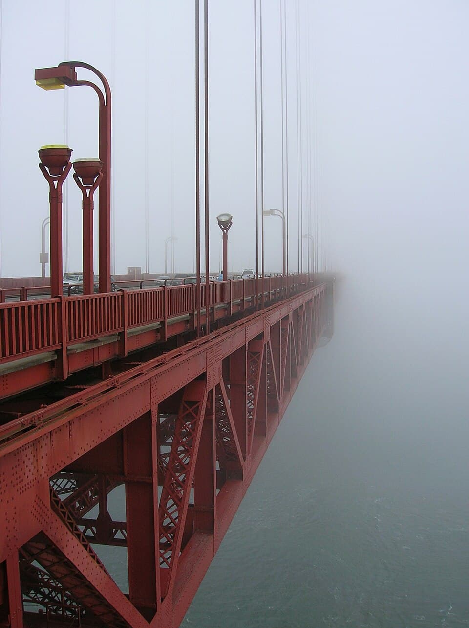 Morning fog scene showing how dew point tomorrow by zip code can flag low visibility
